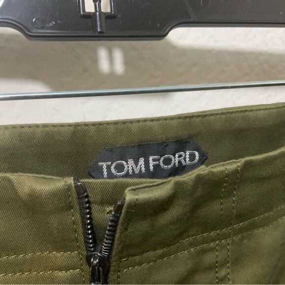TOM FORD army green skinny  pants in size 38 Italy - Picture 3 of 7